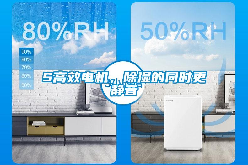 S高效電機(jī)，除濕的同時更靜音