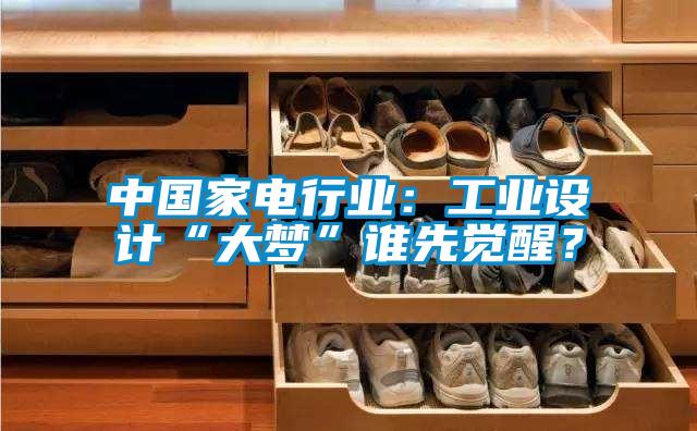 中國家電行業(yè)：工業(yè)設(shè)計“大夢”誰先覺醒？