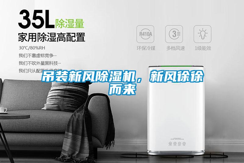 吊裝新風(fēng)除濕機(jī)，新風(fēng)徐徐而來