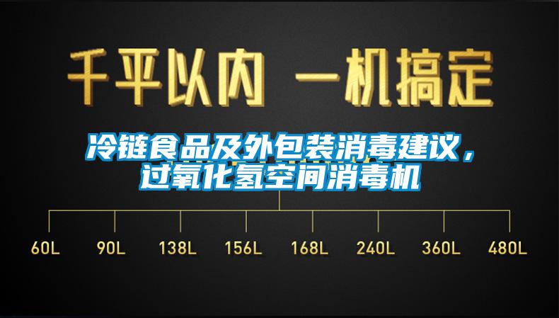 冷鏈食品及外包裝消毒建議，過氧化氫空間消毒機