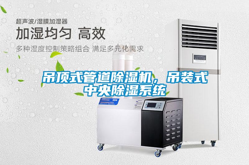 吊頂式管道除濕機(jī)，吊裝式中央除濕系統(tǒng)