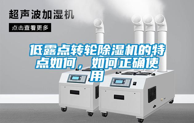 低露點(diǎn)轉(zhuǎn)輪除濕機(jī)的特點(diǎn)如何，如何正確使用