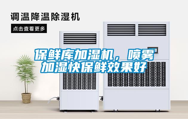 保鮮庫加濕機，噴霧加濕快保鮮效果好