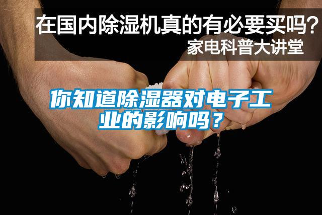 你知道除濕器對(duì)電子工業(yè)的影響嗎？