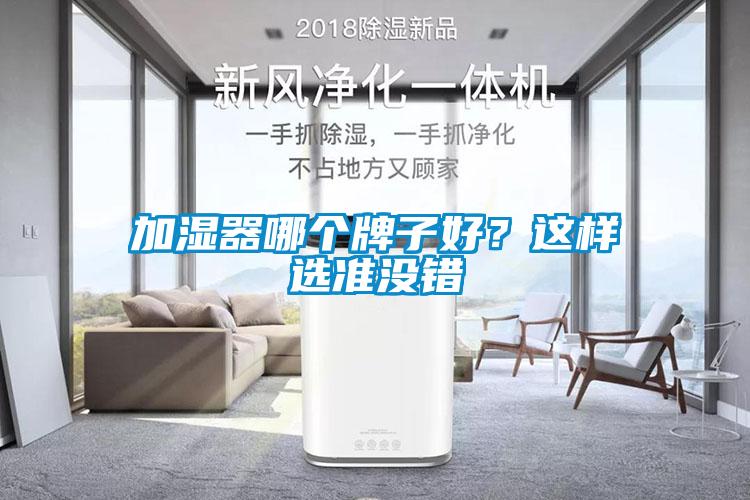 加濕器哪個牌子好？這樣選準(zhǔn)沒錯