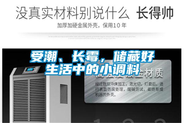 受潮、長霉，儲藏好生活中的小調料