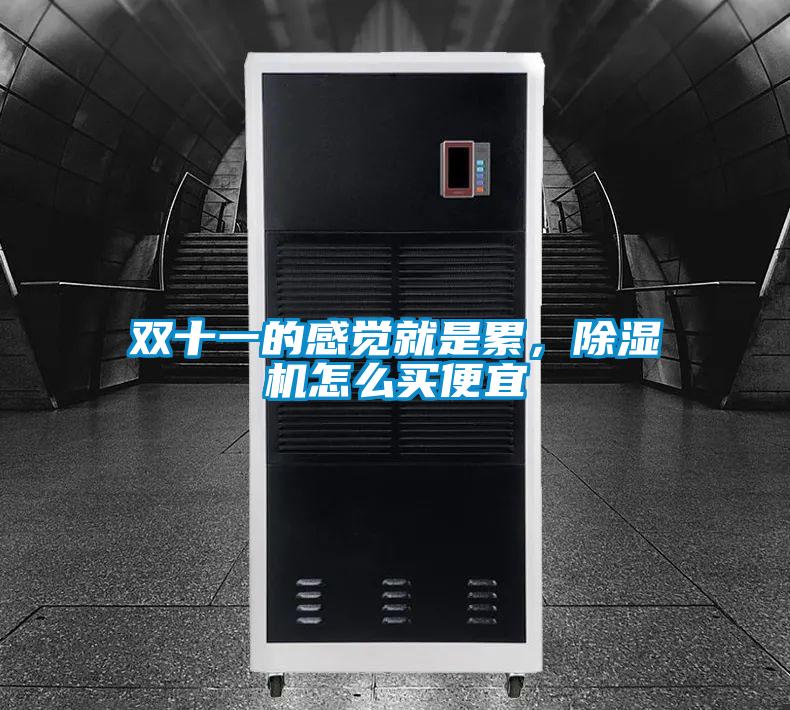 雙十一的感覺就是累，除濕機(jī)怎么買便宜