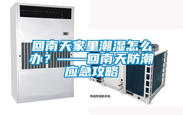 回南天家里潮濕怎么辦？——回南天防潮應(yīng)急攻略