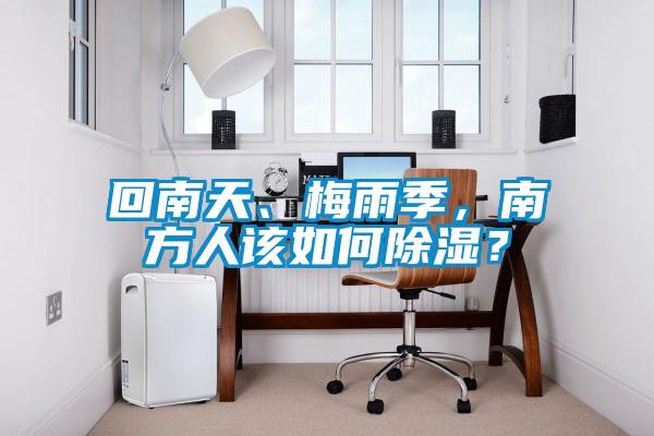 回南天、梅雨季，南方人該如何除濕？