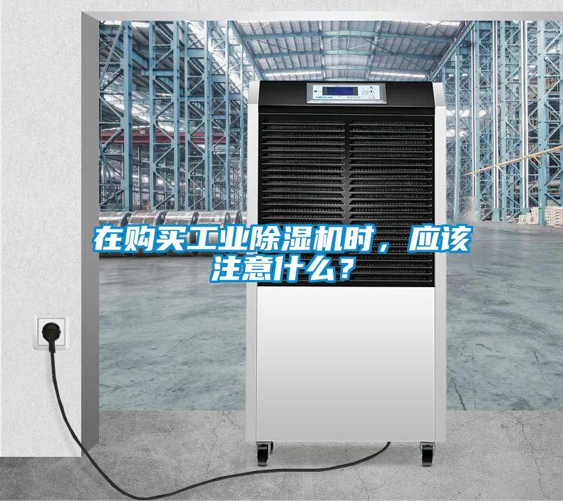 在購買工業(yè)除濕機(jī)時，應(yīng)該注意什么？