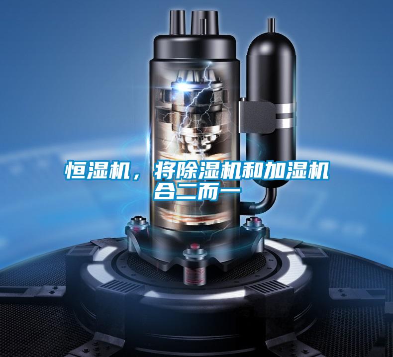 恒濕機(jī)，將除濕機(jī)和加濕機(jī)合二而一