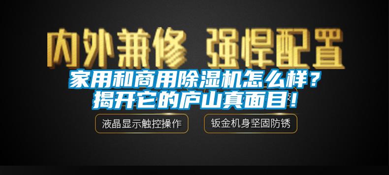 家用和商用除濕機怎么樣？揭開它的廬山真面目！
