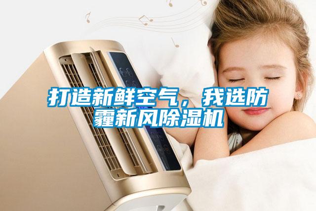 打造新鮮空氣，我選防霾新風(fēng)除濕機(jī)