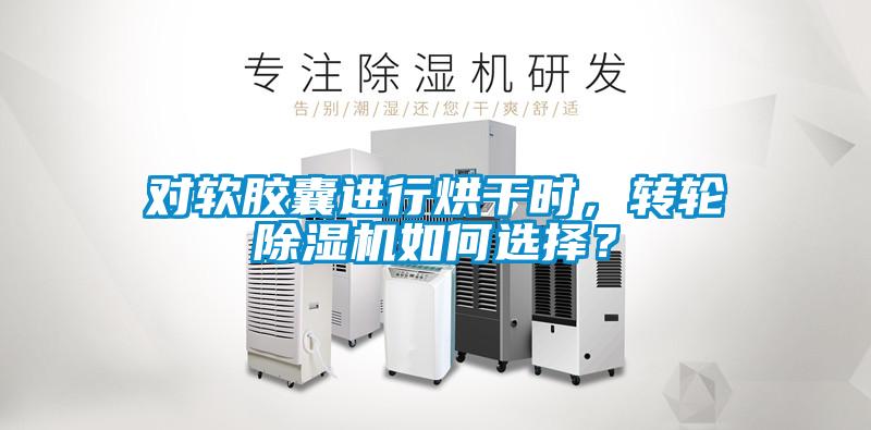 對(duì)軟膠囊進(jìn)行烘干時(shí)，轉(zhuǎn)輪除濕機(jī)如何選擇？