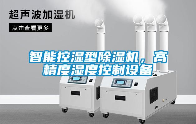 智能控濕型除濕機，高精度濕度控制設備
