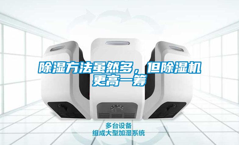 除濕方法雖然多，但除濕機更高一籌