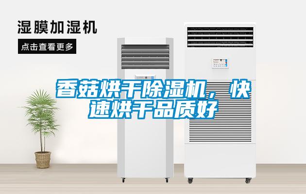 香菇烘干除濕機(jī)，快速烘干品質(zhì)好