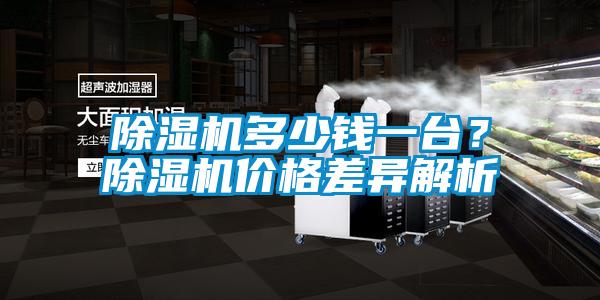 除濕機(jī)多少錢一臺(tái)？除濕機(jī)價(jià)格差異解析