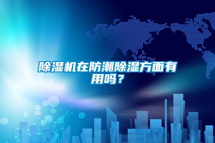 除濕機(jī)在防潮除濕方面有用嗎？