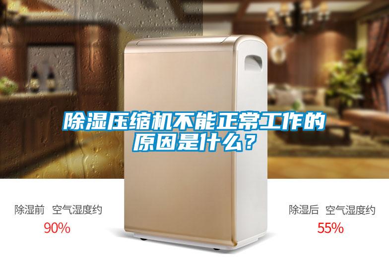 除濕壓縮機(jī)不能正常工作的原因是什么？