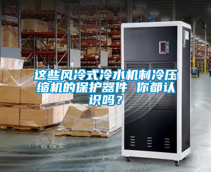 這些風冷式冷水機制冷壓縮機的保護器件 你都認識嗎？