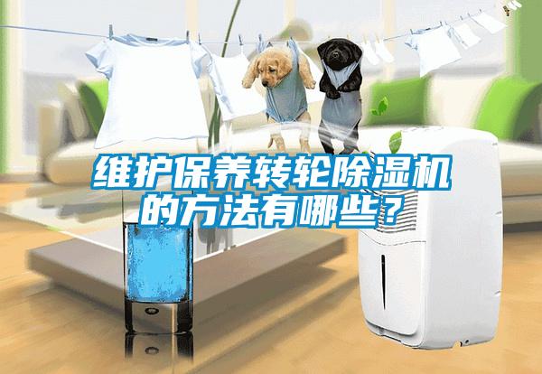 維護保養(yǎng)轉(zhuǎn)輪除濕機的方法有哪些？
