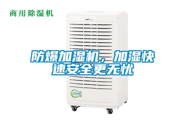 防爆加濕機，加濕快速安全更無憂