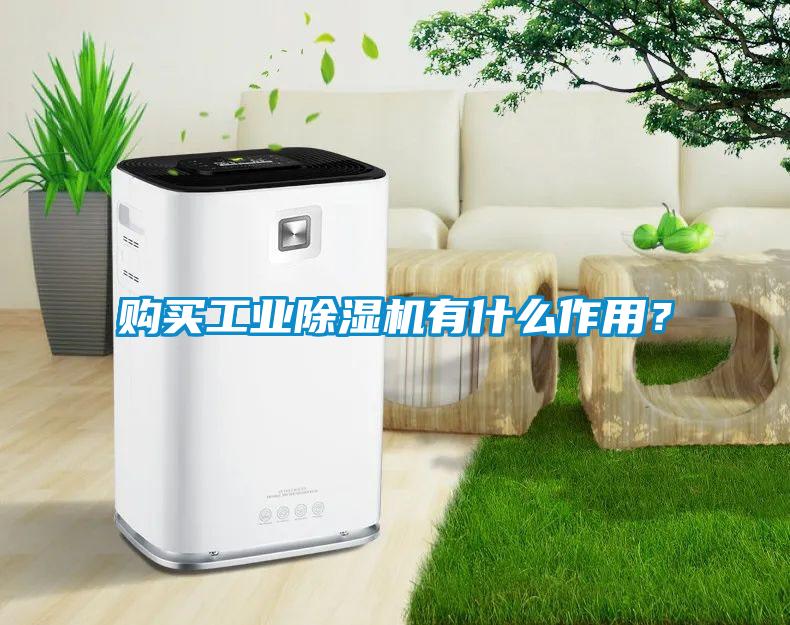 購買工業(yè)除濕機有什么作用？