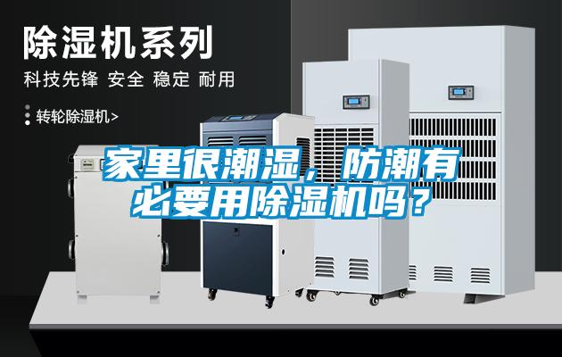 家里很潮濕，防潮有必要用除濕機嗎？