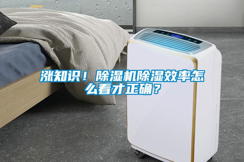 漲知識(shí)！除濕機(jī)除濕效率怎么看才正確？