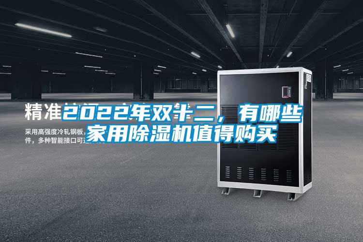 2022年雙十二，有哪些家用除濕機值得購買