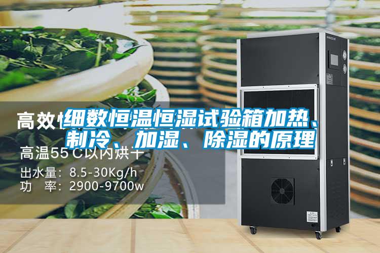 細(xì)數(shù)恒溫恒濕試驗(yàn)箱加熱、制冷、加濕、除濕的原理