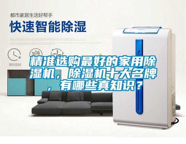 精準選購最好的家用除濕機，除濕機十大名牌，有哪些真知識？
