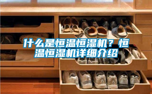什么是恒溫恒濕機？恒溫恒濕機詳細介紹
