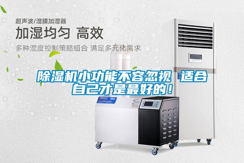 除濕機(jī)小功能不容忽視 適合自己才是最好的！