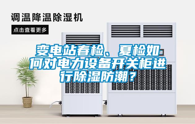 變電站春檢、夏檢如何對電力設(shè)備開關(guān)柜進(jìn)行除濕防潮？
