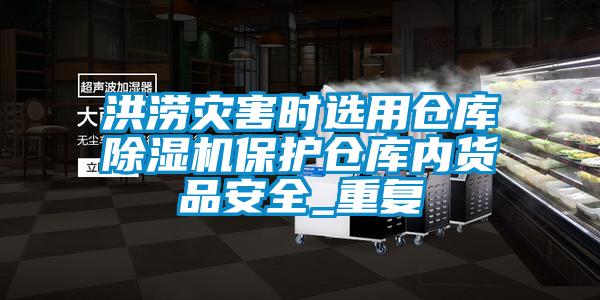 洪澇災(zāi)害時選用倉庫除濕機保護倉庫內(nèi)貨品安全_重復(fù)