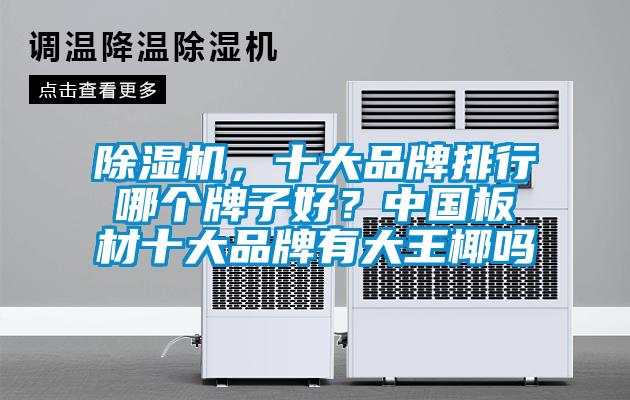 除濕機(jī)，十大品牌排行哪個(gè)牌子好？中國(guó)板材十大品牌有大王椰嗎