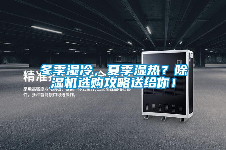 冬季濕冷，夏季濕熱？除濕機選購攻略送給你！