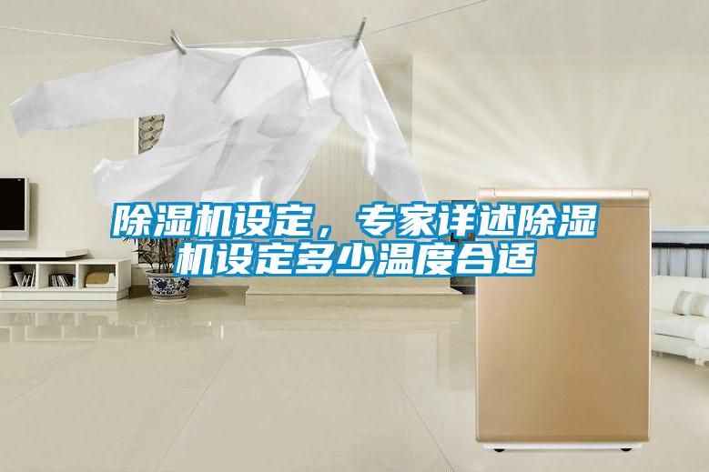 除濕機(jī)設(shè)定，專家詳述除濕機(jī)設(shè)定多少溫度合適