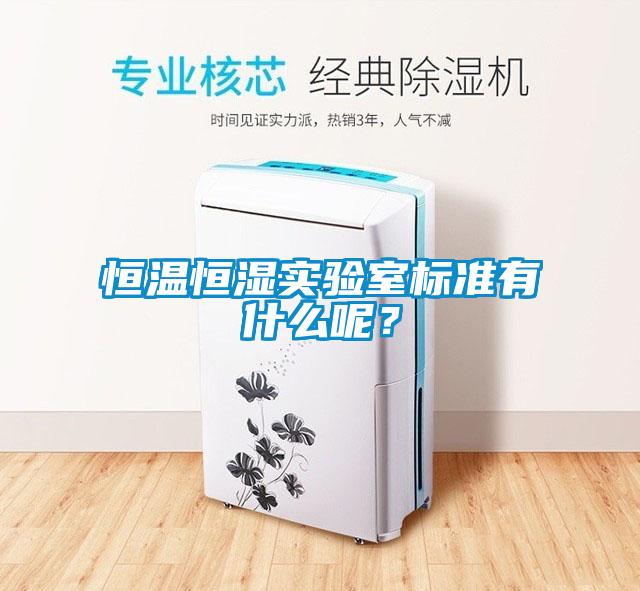 恒溫恒濕實(shí)驗(yàn)室標(biāo)準(zhǔn)有什么呢？