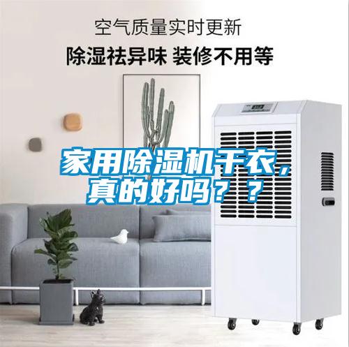家用除濕機干衣，真的好嗎？？