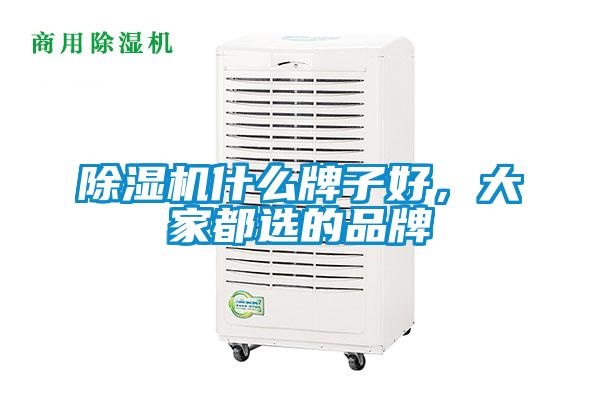 除濕機什么牌子好，大家都選的品牌