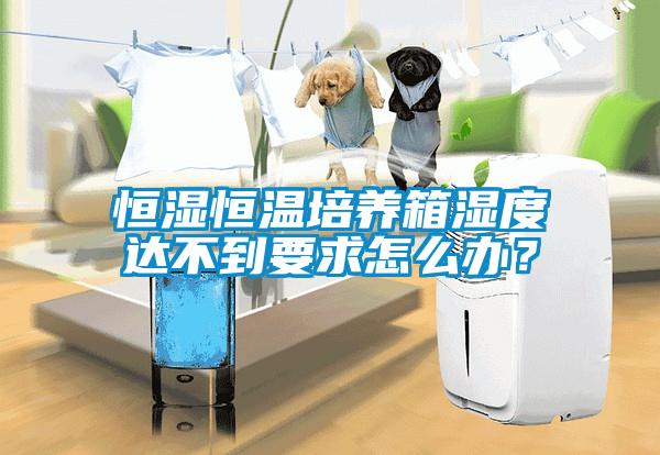 恒濕恒溫培養(yǎng)箱濕度達(dá)不到要求怎么辦？