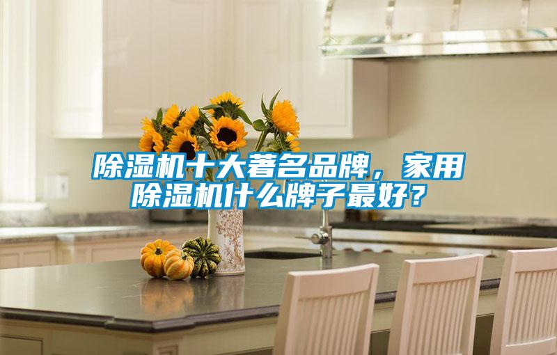 除濕機十大著名品牌，家用除濕機什么牌子最好？