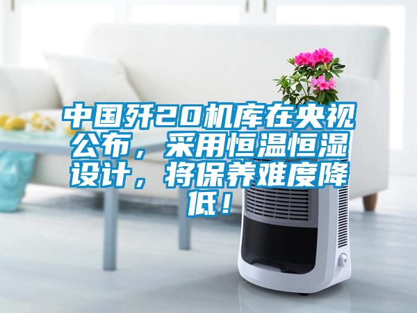 中國(guó)殲20機(jī)庫(kù)在央視公布，采用恒溫恒濕設(shè)計(jì)，將保養(yǎng)難度降低！