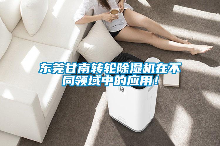 東莞甘南轉(zhuǎn)輪除濕機(jī)在不同領(lǐng)域中的應(yīng)用！