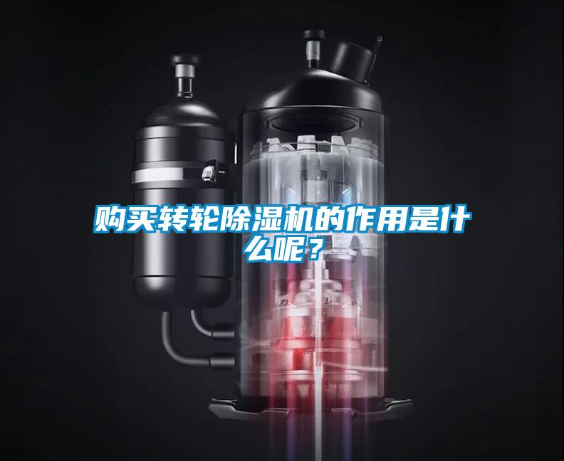 購買轉(zhuǎn)輪除濕機(jī)的作用是什么呢？