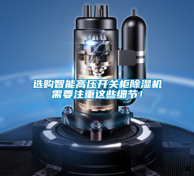 選購智能高壓開關(guān)柜除濕機需要注重這些細節(jié)！