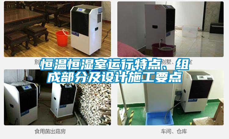 恒溫恒濕室運(yùn)行特點(diǎn)、組成部分及設(shè)計(jì)施工要點(diǎn)